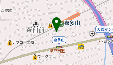 有限会社長岡商店の地図画像