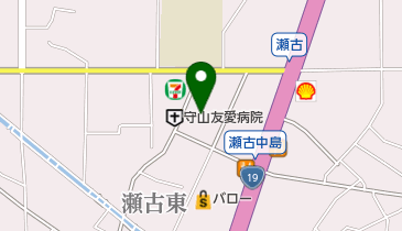 応用地質株式会社中部支社の地図画像