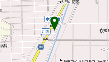 飯島サイクルの地図画像