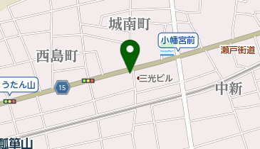 サイクルセンター畑中の地図画像