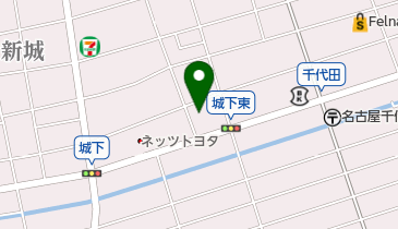 トヨタカローラ愛豊株式会社 千代田橋店の地図画像