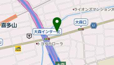 美鈴自動車工場の地図画像
