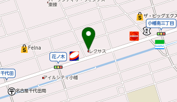 レクサス守山の地図画像