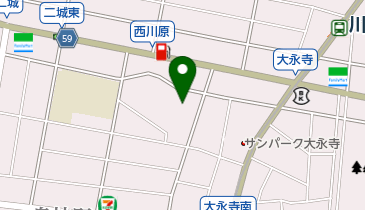 大永寺の地図画像