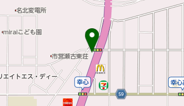 東海電業株式会社の地図画像