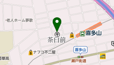 インテリア鶴の地図画像