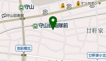 カトレヤ美容室の地図画像