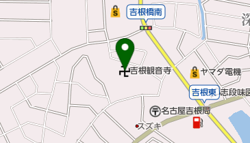 吉根霊園の地図画像