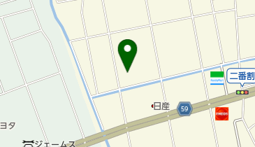 とらや流通センターの地図画像