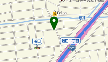 相原コミュニティセンターの地図画像