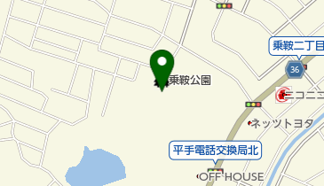 常安コミュニティセンターの地図画像