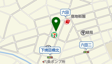 ミナミ金物店の地図画像