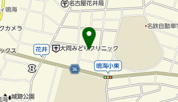 京美屋の地図画像