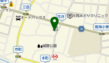 オカダ屋花井店の地図画像