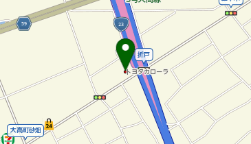 トヨタカローラ名古屋株式会社 大高店の地図画像