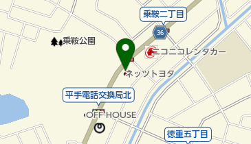 ネッツトヨタ東海株式会社 徳重店の地図画像