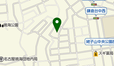 有限会社有松塗工店の地図画像