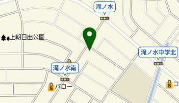 滝ノ水動物病院の地図画像