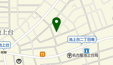 美容室やまにしの地図画像