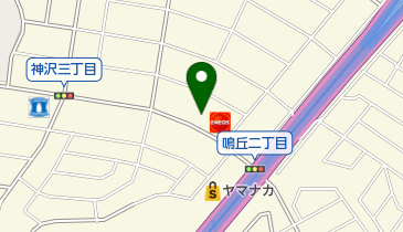 有限会社せみい美容室 神沢店の地図画像