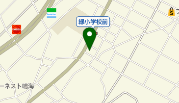 アカヲ理容の地図画像