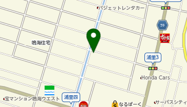 小方理容店の地図画像