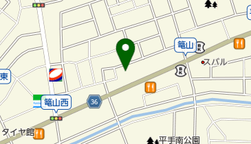 カットサロングローリー 緑店の地図画像