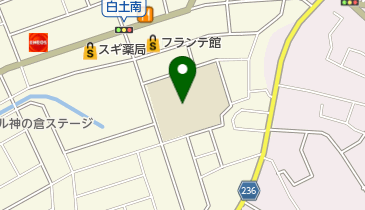 神の倉地域スポーツセンターの地図画像