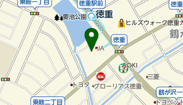 緑文化小劇場の地図画像