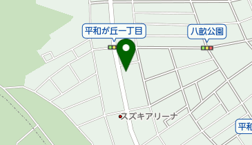 平和が丘治療院の地図画像