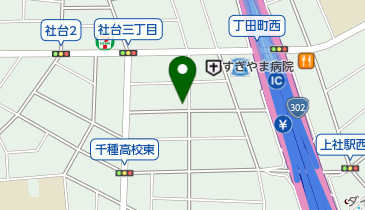 猪高文化センターの地図画像