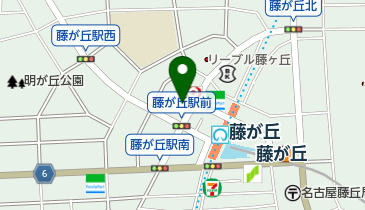 ECC外語学院 藤が丘校の地図画像