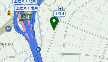 上社ミュージックセンターの地図画像