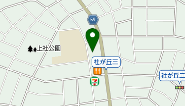 後藤和裁学院の地図画像