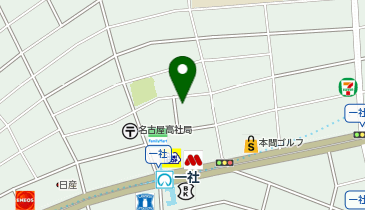名古屋身体均整院一社院の地図画像