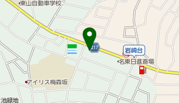 三協自動車の地図画像