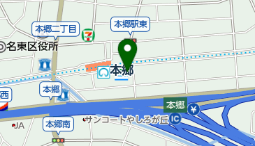 山信金属工業株式会社名古屋営業所の地図画像