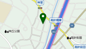 西山内装の地図画像