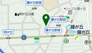 安藤証券株式会社藤が丘支店の地図画像