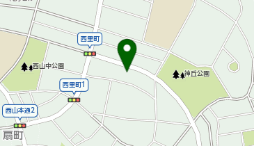 寝具やまひろの地図画像