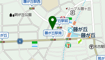 TBC藤ヶ丘店の地図画像