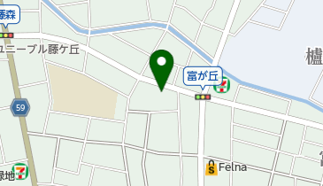 吉岡獣医科病院の地図画像