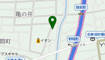 ベッカライミヤガワの地図画像