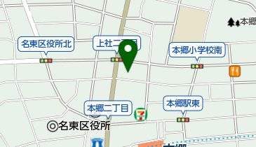 さくら美容室の地図画像