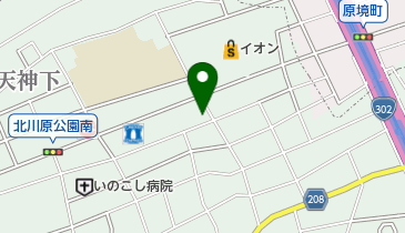 伊藤耳鼻咽喉科の地図画像