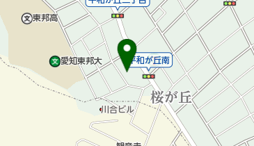 ジムキング平和が丘店の地図画像