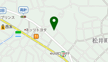 愛犬美容室ワンダフルの地図画像