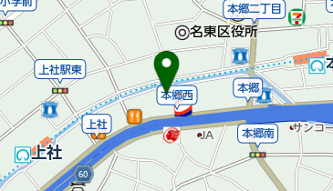 麻雀クラブ雅の地図画像