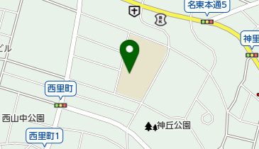 神丘地域スポーツセンターの地図画像