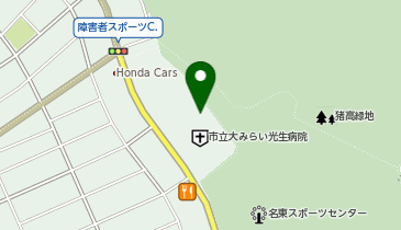 名古屋市障害者スポーツセンターの地図画像